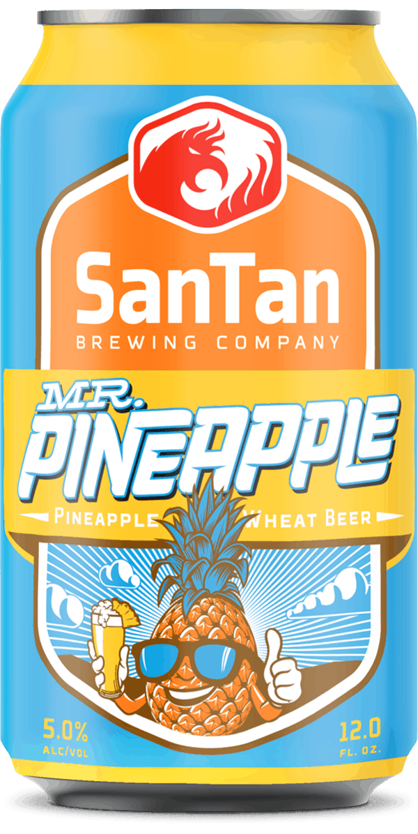 Mr. Pineapple | Pineapple Wheat | SanTan Brewing Company
