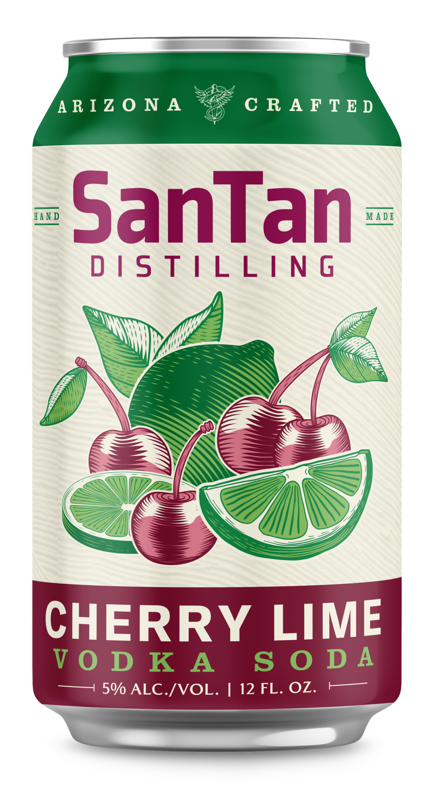 Cherry Lime Vodka Soda