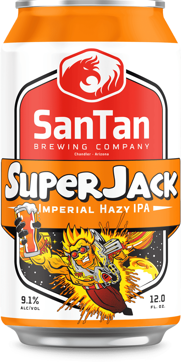 Super Jack | Imperial Hazy IPA | SanTan Brewing Company