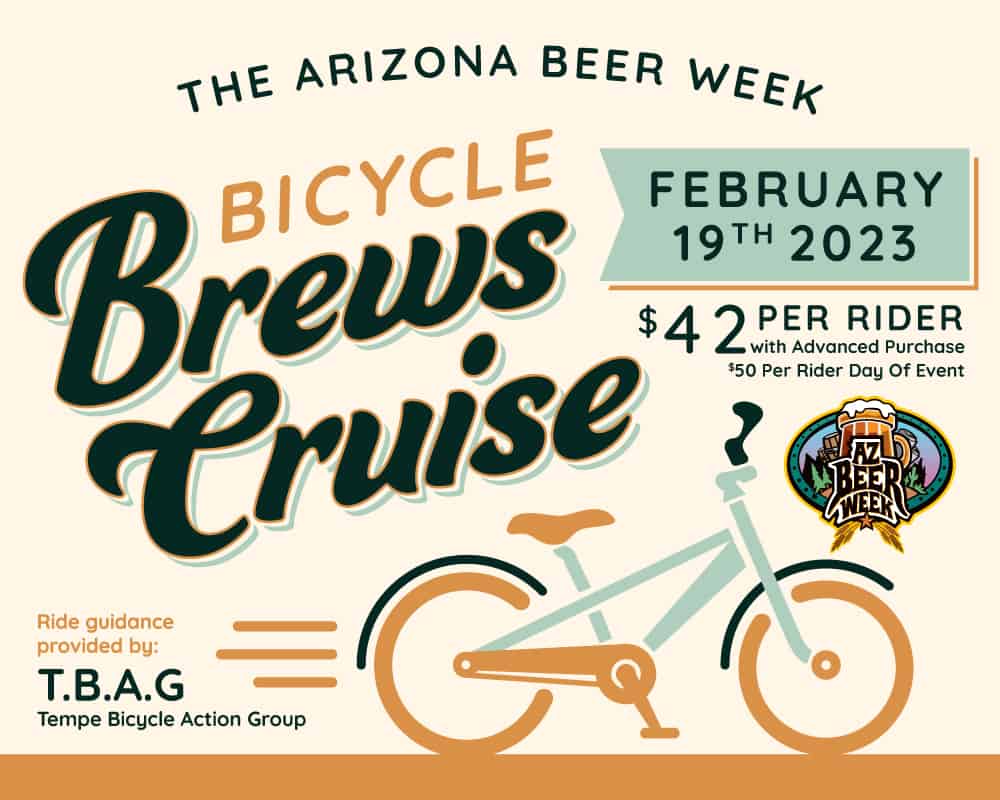 Bicycle Brews Cruise event during AZ Beer Week