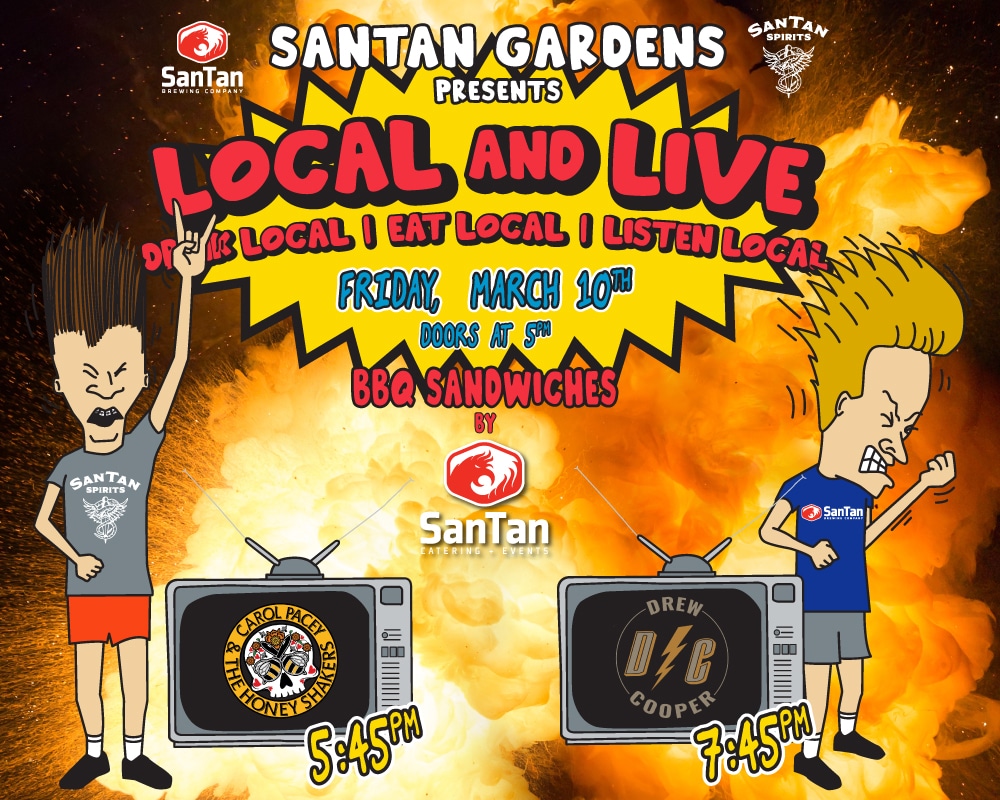 Local and Live March event presented by SanTan Gardens