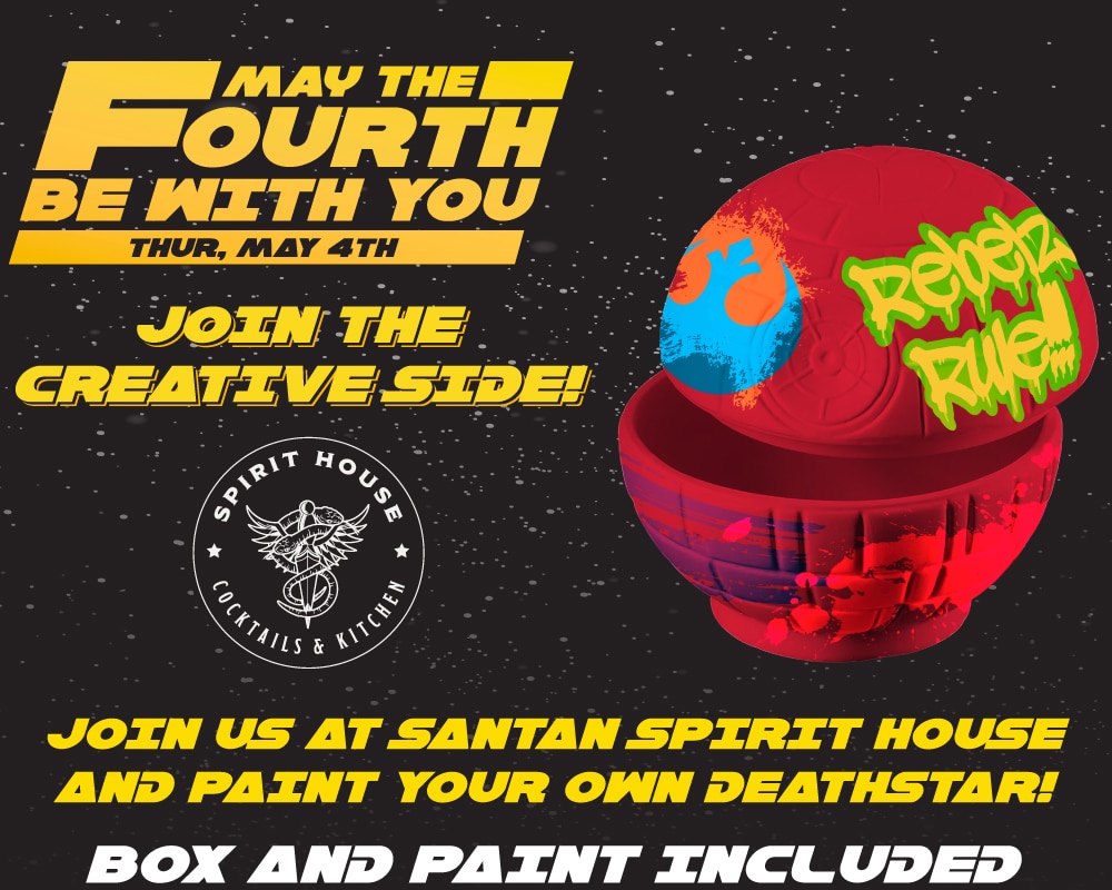May the 4th Death Star Painting event by SanTan Brewing Company