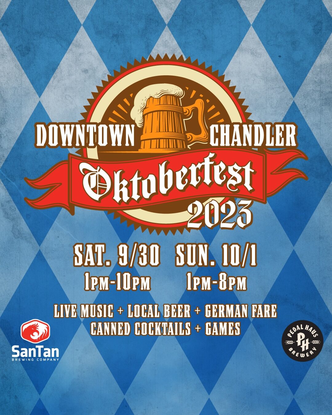 🍺Downtown Chandler Oktoberfest 2023 SanTan Brewing Company